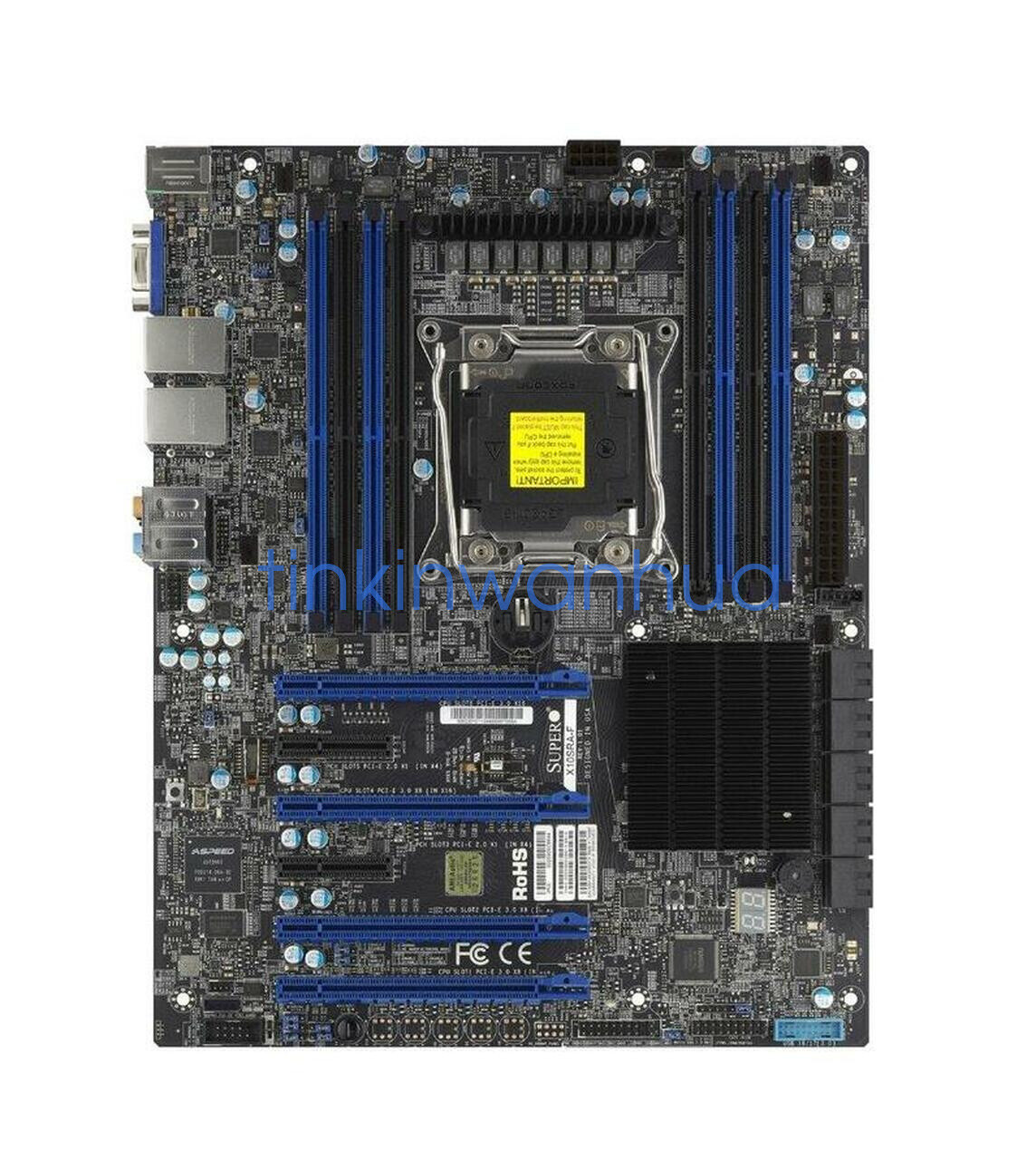 For Supermicro X10SRA-F Intel C612 Chipset LDDR4 ATX Workstation Motherboard