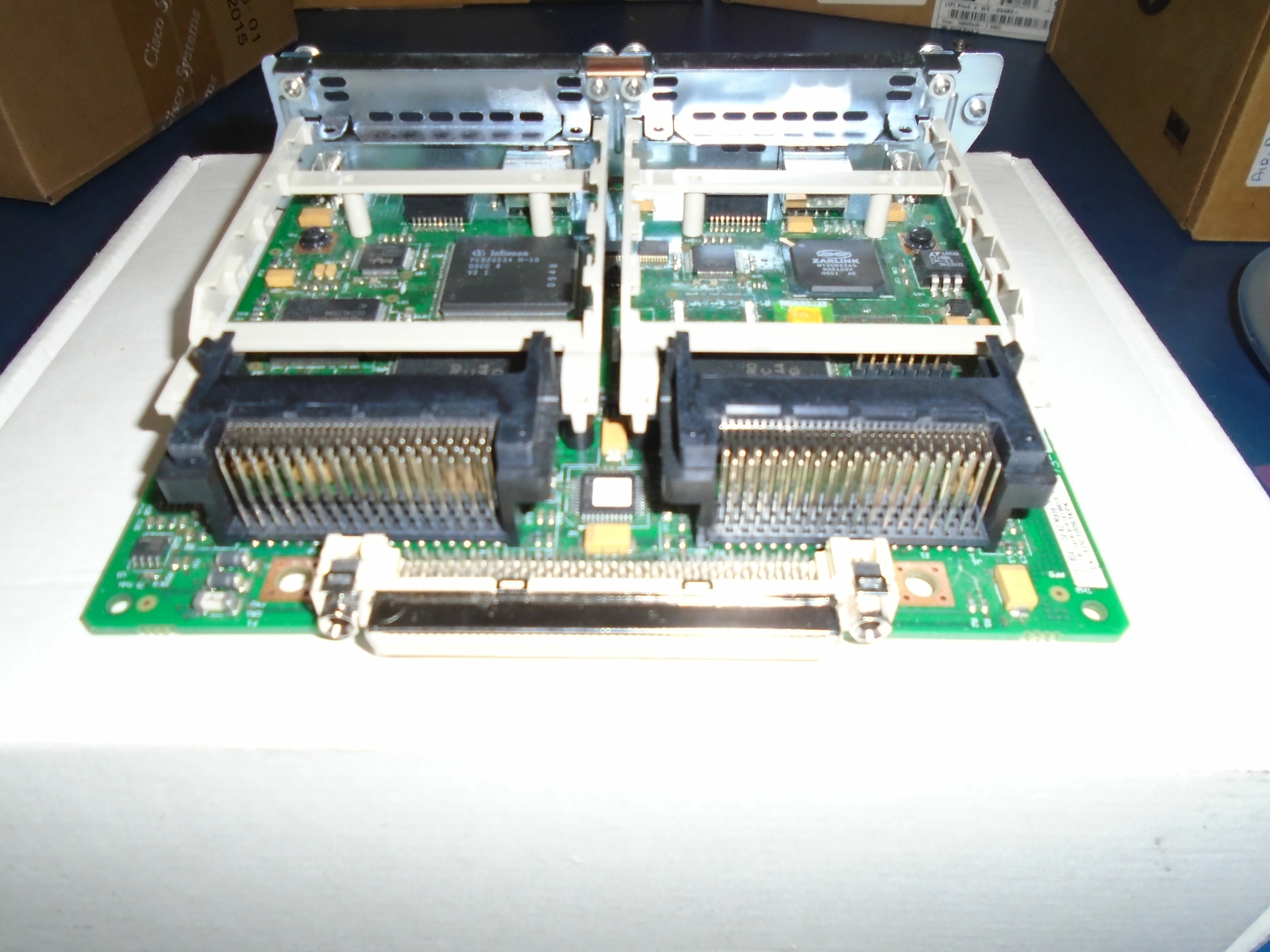 Cisco NM-2FE2W-V2 2FE 2W Router Interface Module Tested .90 D wty Real time List