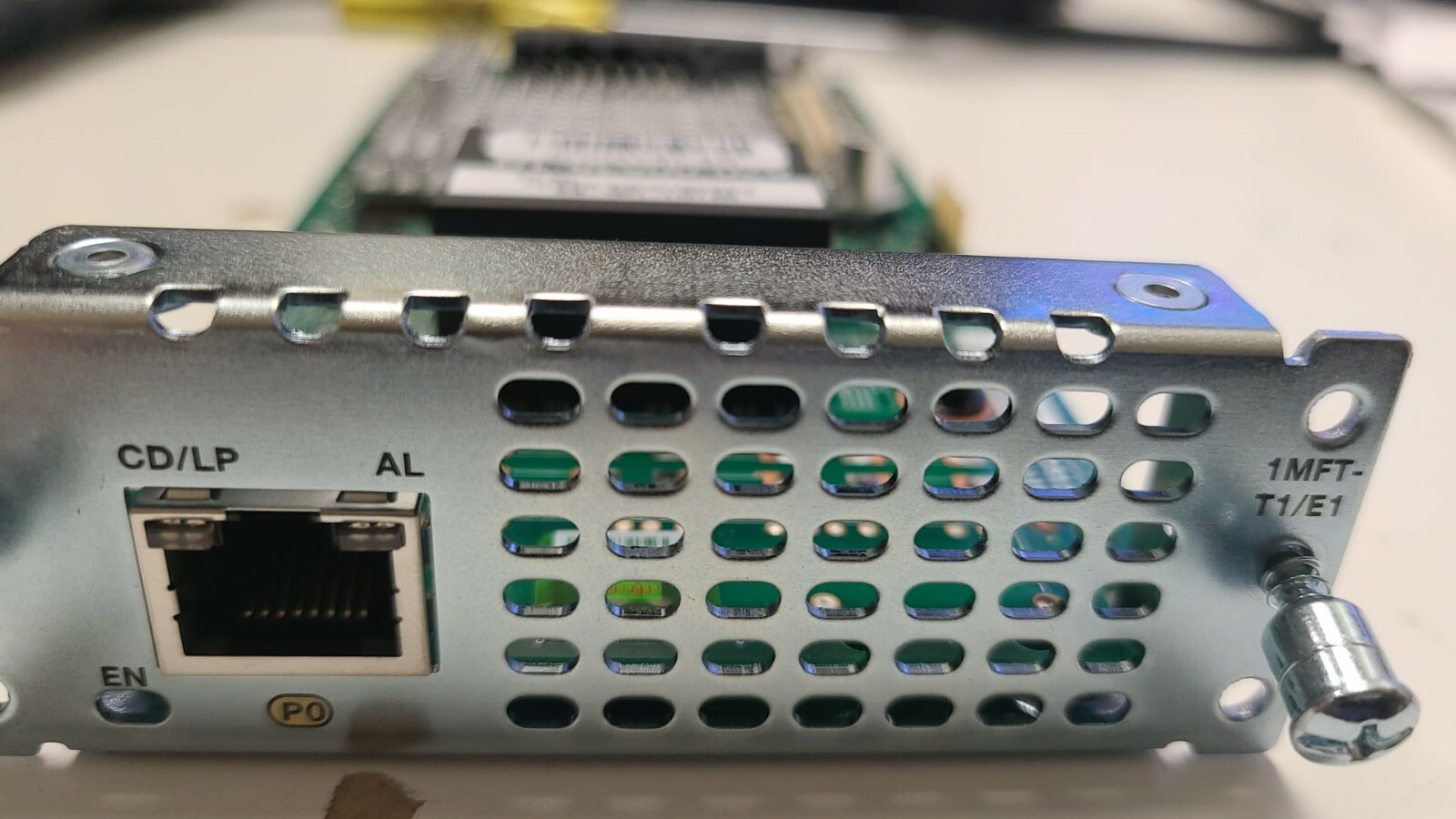 Genuine Cisco NIM-1MFT-T1/E1 1-Port Voice/WAN Interface Card NIM  Delivery 2-7 D