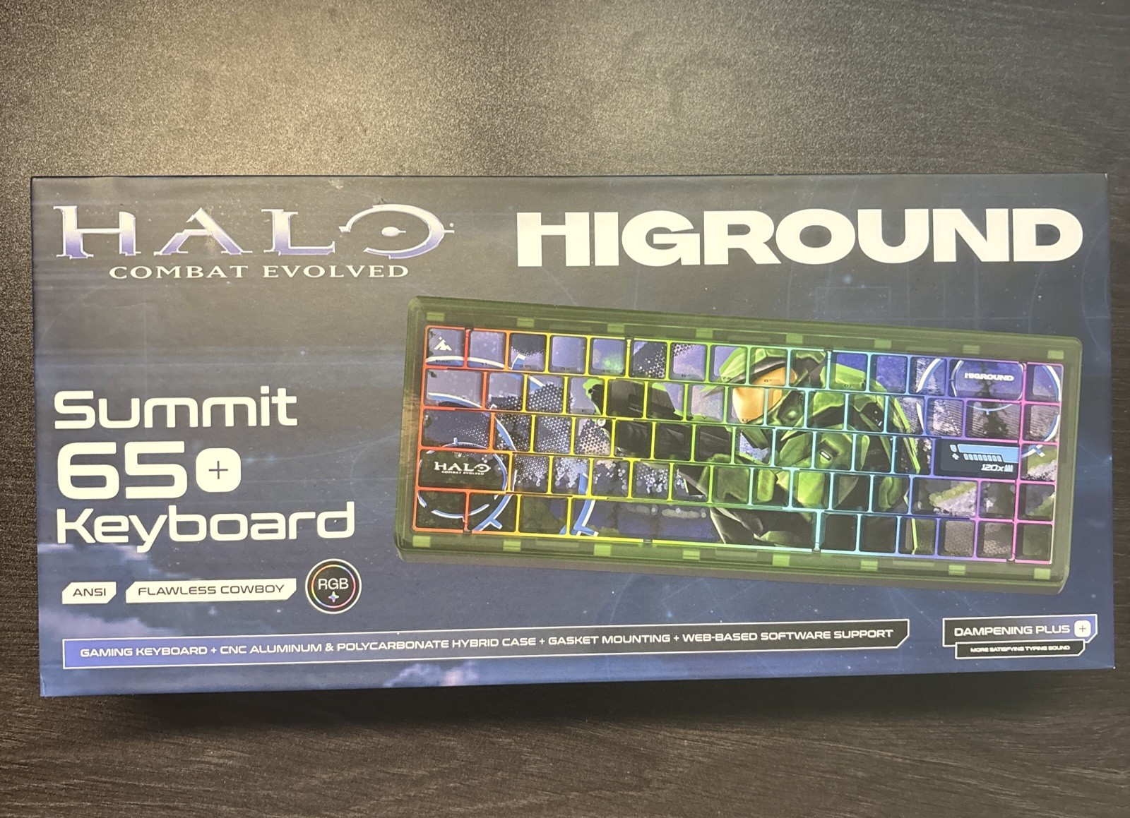 Higround Halo Gaming Summit 65+ Mechanical Keyboard New See Description 