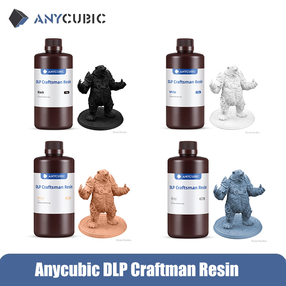 【Buy 3 Pay 2】ANYCUBIC Water Washable/ ABS-Like/ Tough 3D Printer 405nm Resin Lot