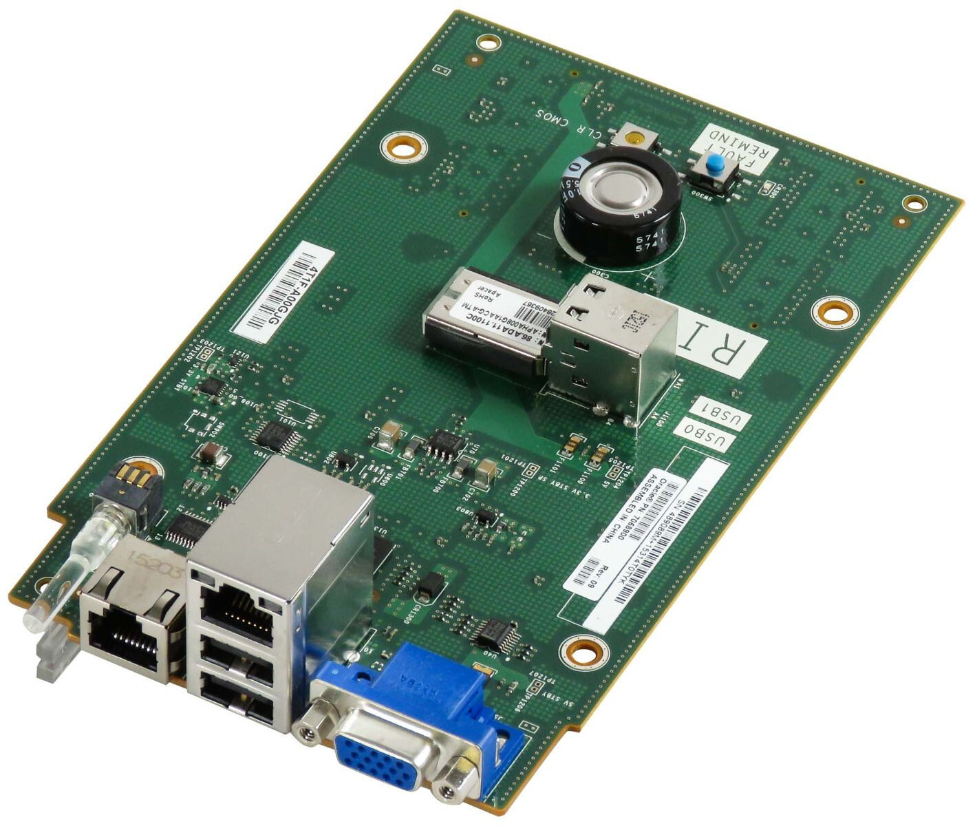 SUN Oracle 7058900 VGA LAN USB Rear I/O Board 4T1F-A00GJG