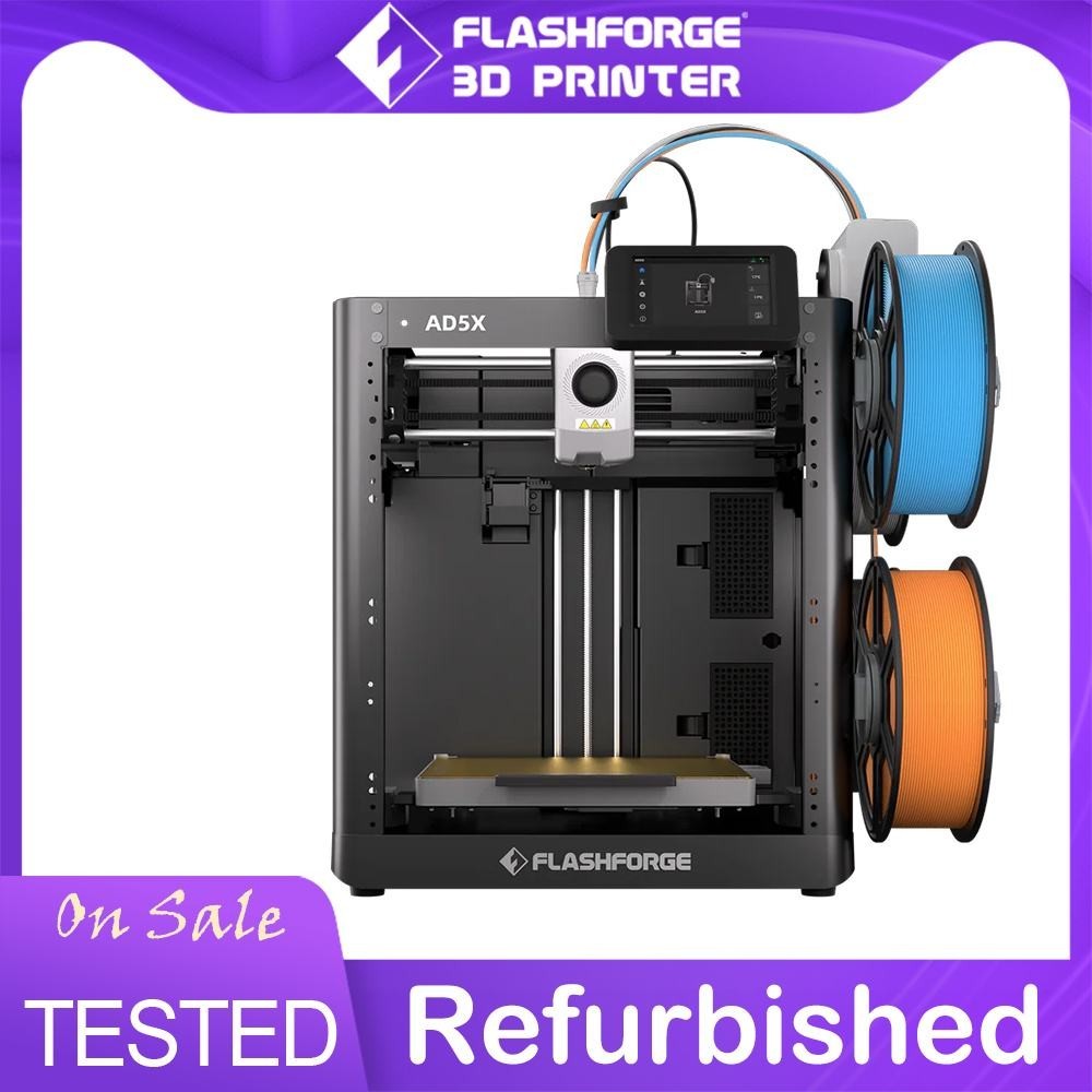 【Repaired】FLASHFORGE AD5X Multi-Color 3D Printer Max 600mm/s Print Auto Leveling