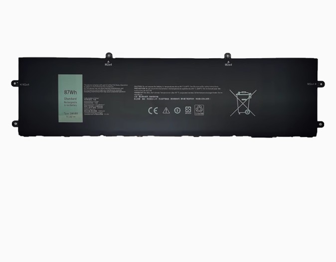 New DWVRR 11.4V 87Wh Laptop Battery for Dell Alienware X15 R1 X17 RTX 3080 P48E