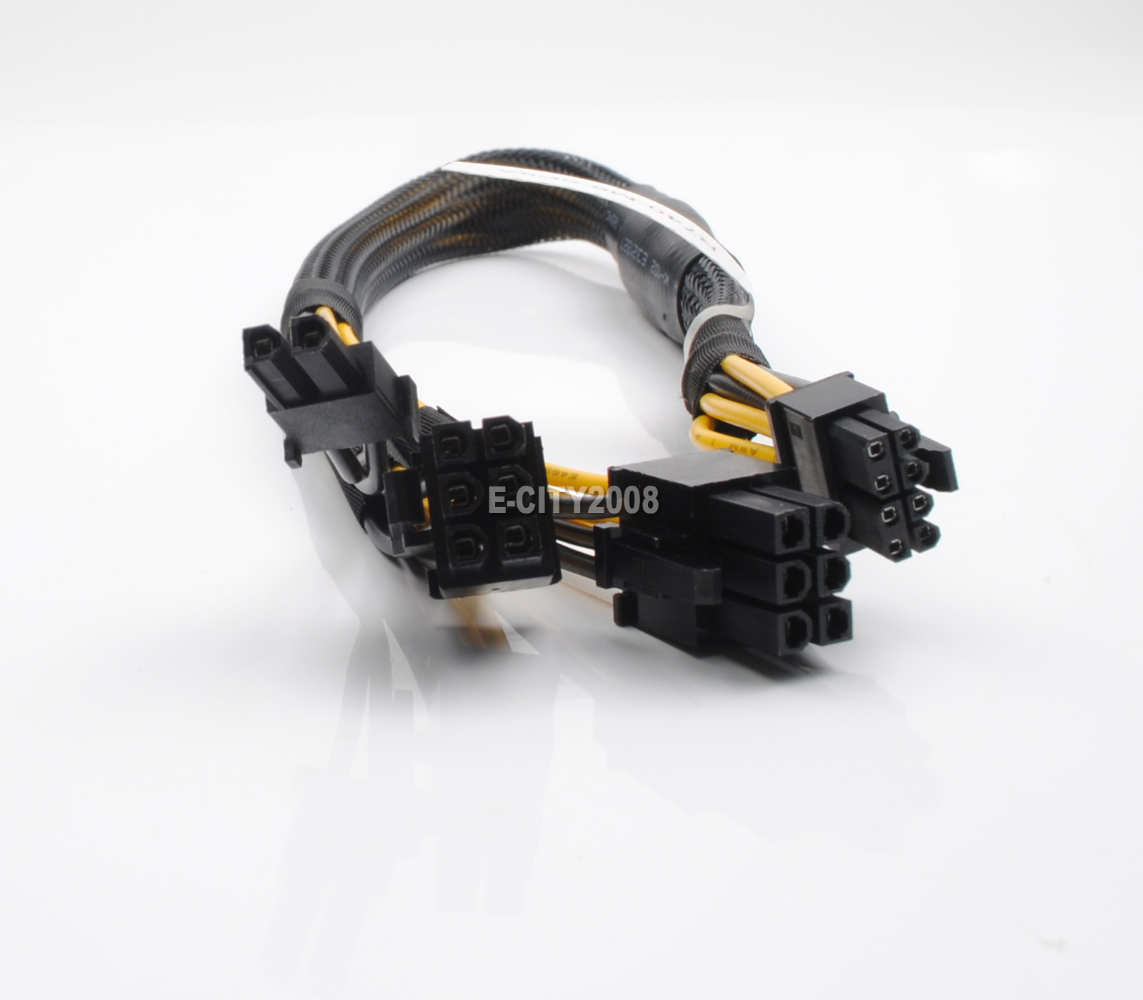 Mini 8pin to 6+8pin For Lenovo ThinkSystem R740 4XH7A08794 GPU Power Cable 35CM