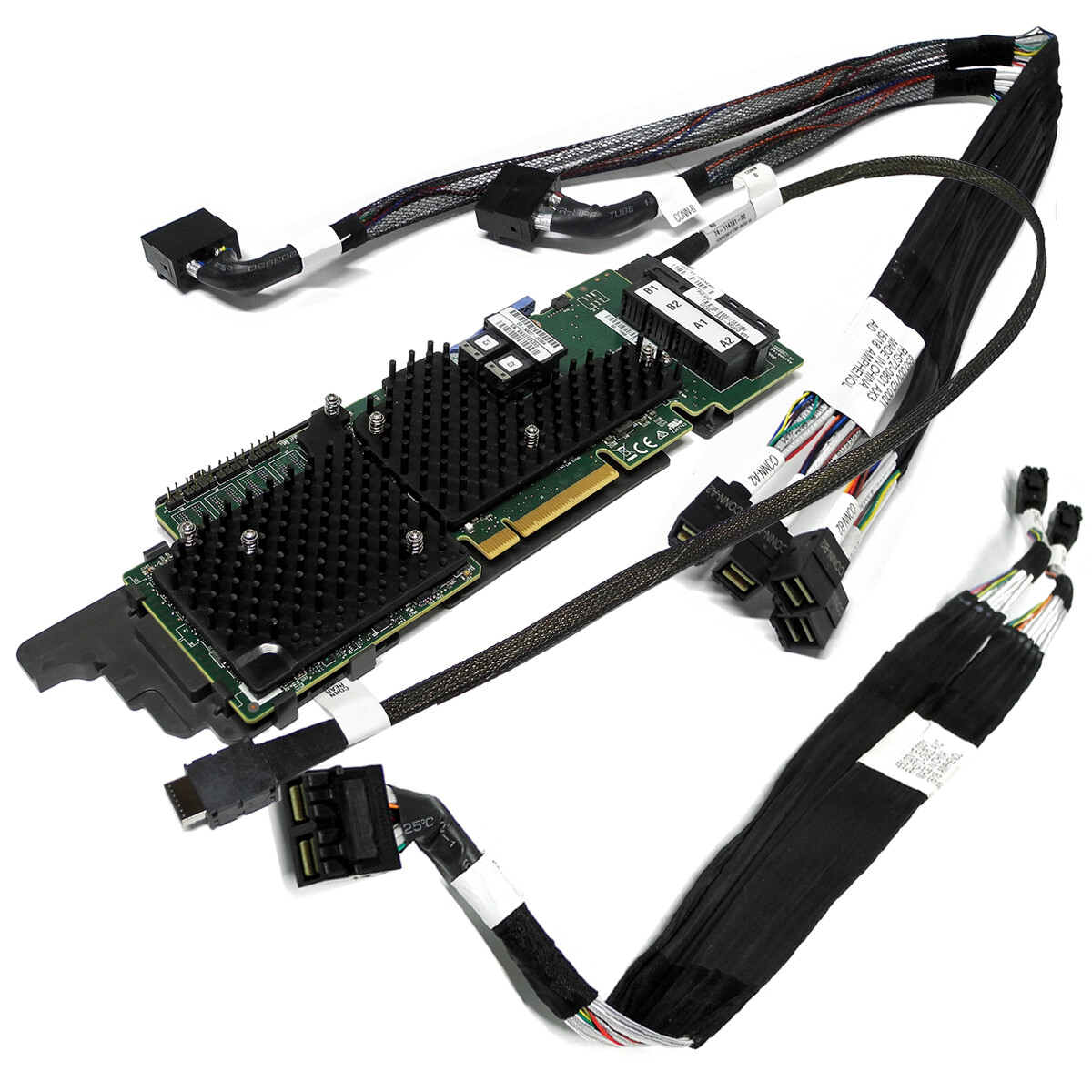Cisco UCSC-SAS-M5HD 12G 6-Port SAS RAID Controller +3x Cables 03-50037-02004