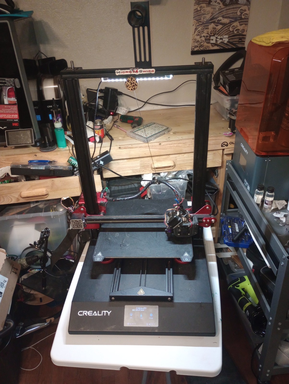 Creality CR-10S Pro V2 3d Printer W/Microswiss Ng & Custom Firmware+
