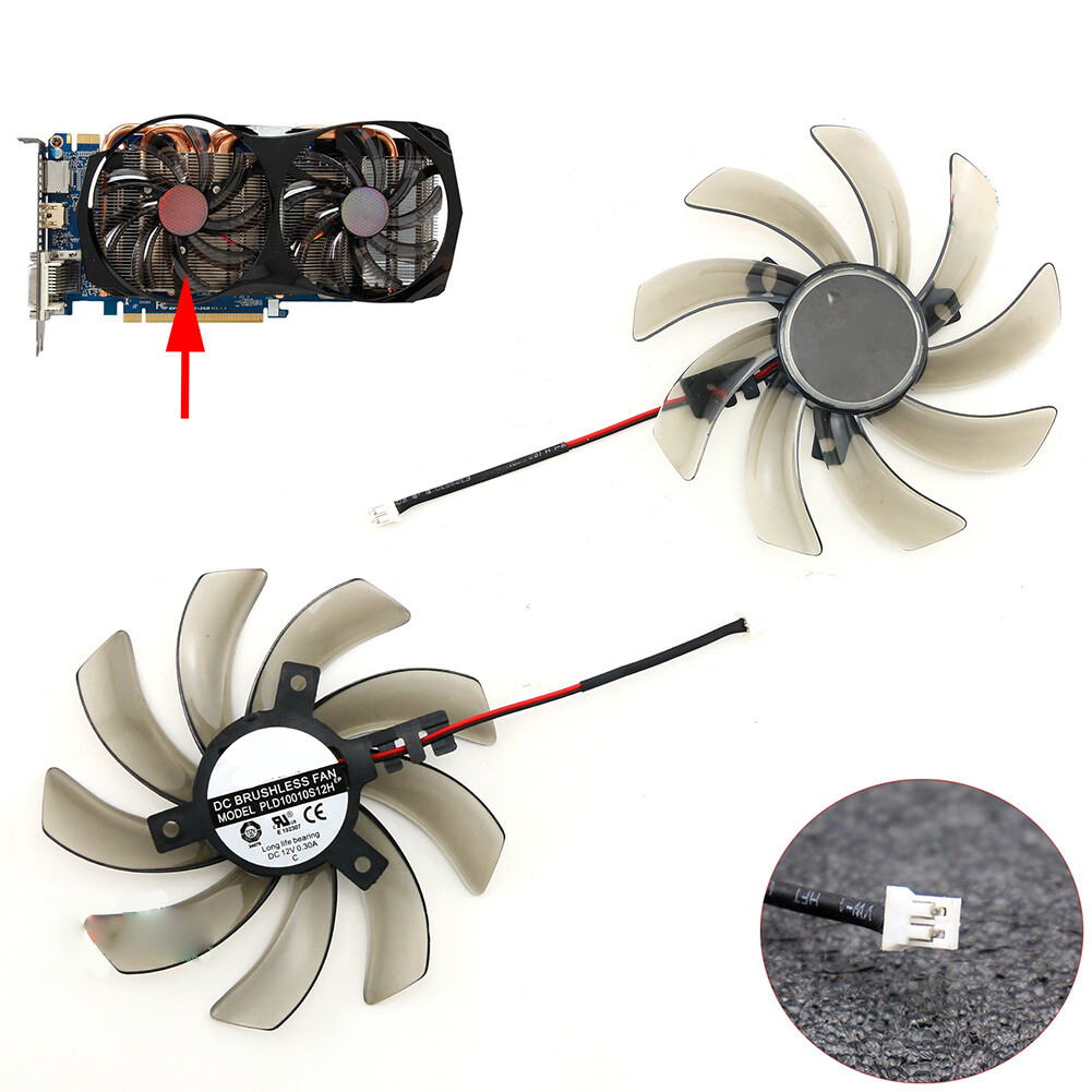 95mm For Gigabyte GTX650 660ti Graphics Card Cooling fan T129215SM/PLD10010S12H