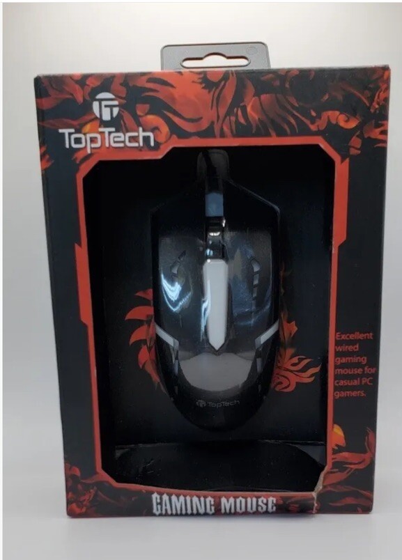 Top-Tech 3d Gaming Mouse Ergonomic Shape
