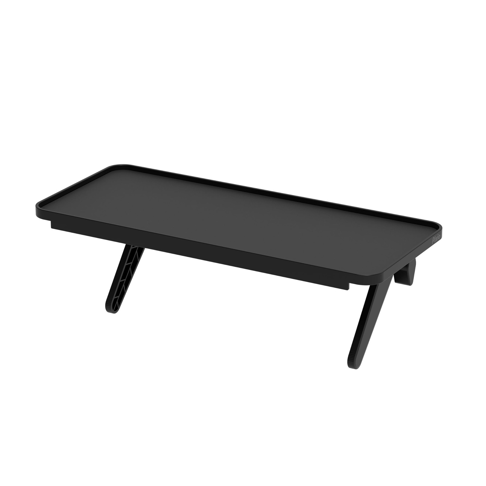 12 inch Black Monitor Storage Top Shelf - Adjustable Platform, Universal Fit,...