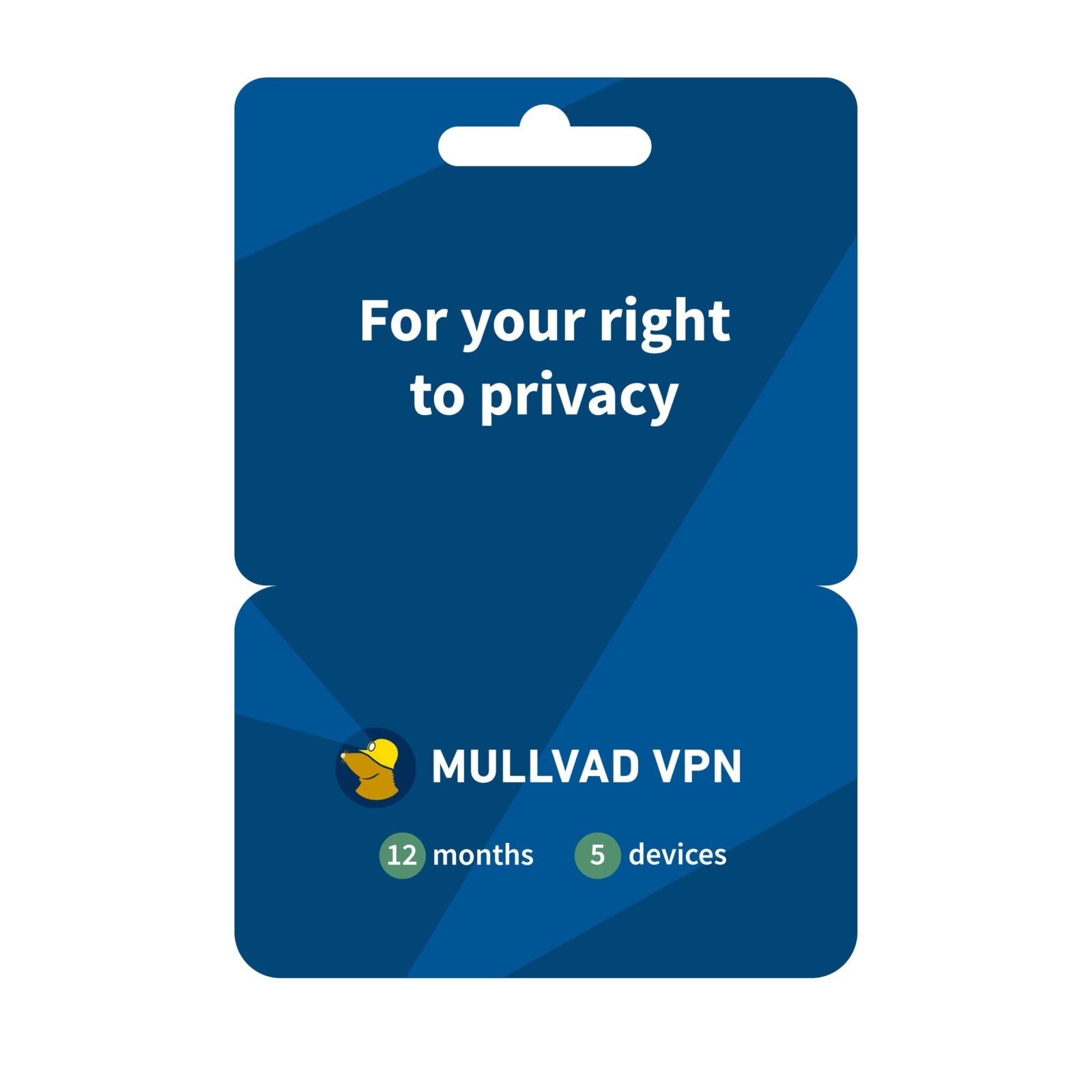 Mullvad VPN 12-Month Subscription Code for 5 Devices No-Log Privacy