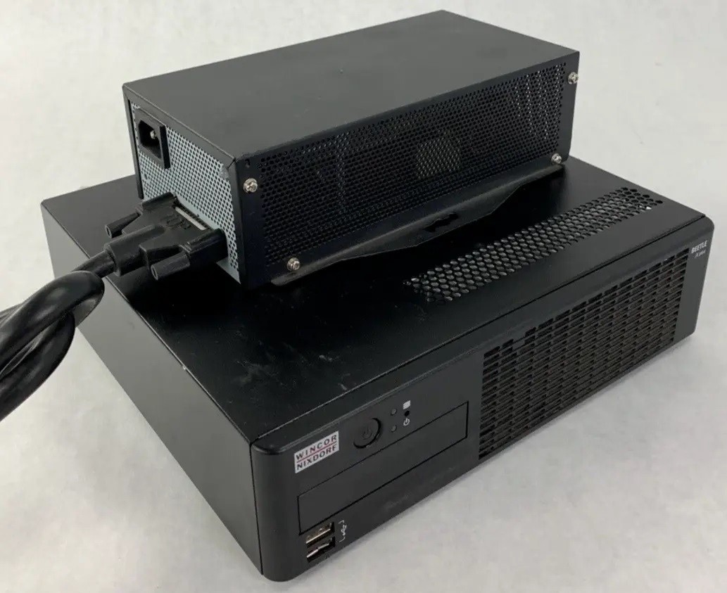 Wincor Nixdorf BEETLE X Plus with AcBel Polytech POB002 200W Server Power Supply