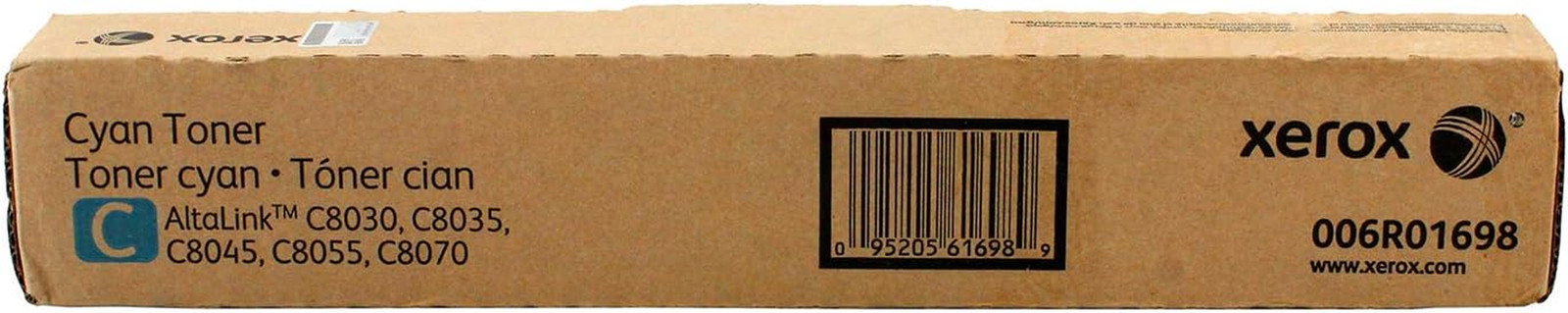 The Nekid Cow Altalink C8000 Series 006R01698 Genuine Xerox Supplies, Cyan