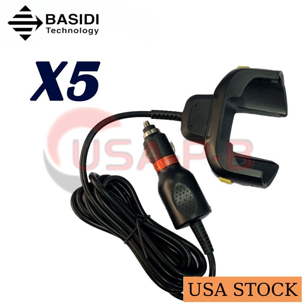 5PCS DC Vehicle Car Charger Cable For Zebra TC70 TC75 TC72 TC77 CHG-TC7X-CLA1-01