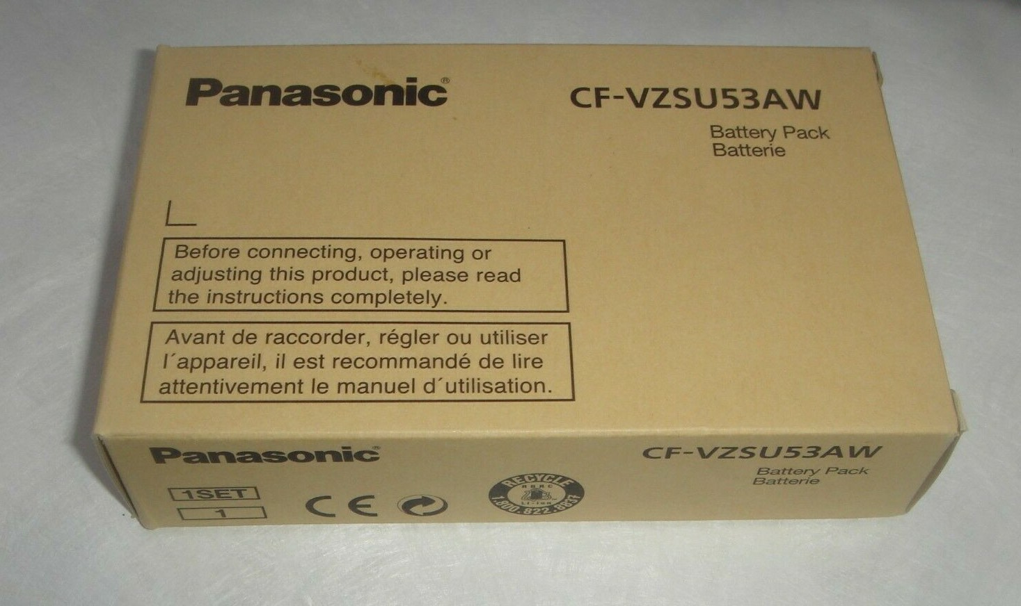 Genuine Panasonic CF-VZSU53AW Toughbook CF-H1 H2 U1 Original Battery New