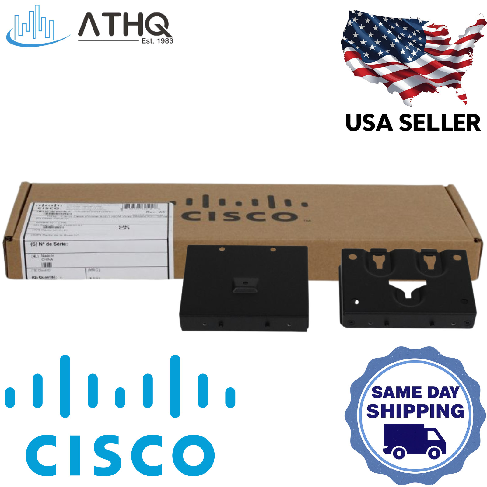 Cisco DP-9800-KEM-WMK Wall Mount Kit for Key Expansion Module OEM Bracket NEW