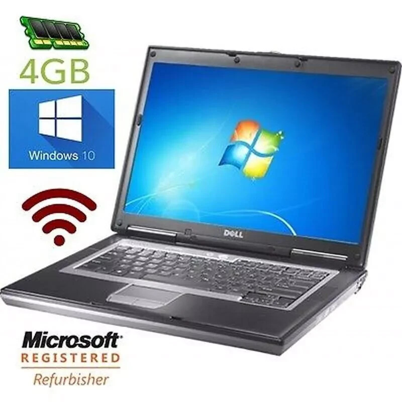 Dell  Laptop Duo Windows 10 Pro 32 bit 240gb ssd RS232 DB9 Serial Port-YR WTY