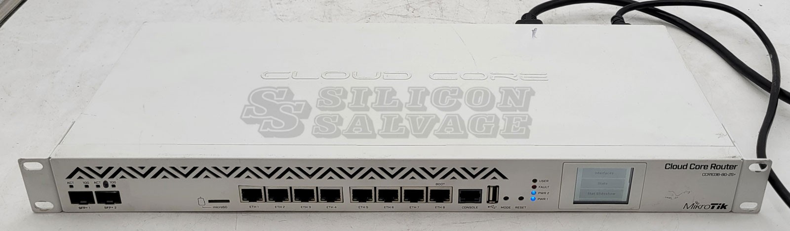 MikroTik CCR1036-8G-2S+EM Cloud Core Router Enhanced Memory