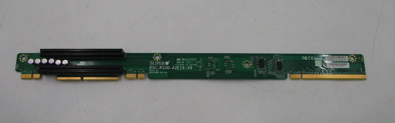 Supermicro RSC-R1UG-A2E16-X9 1U PCIe X16 GPU Riser Card Tested Working