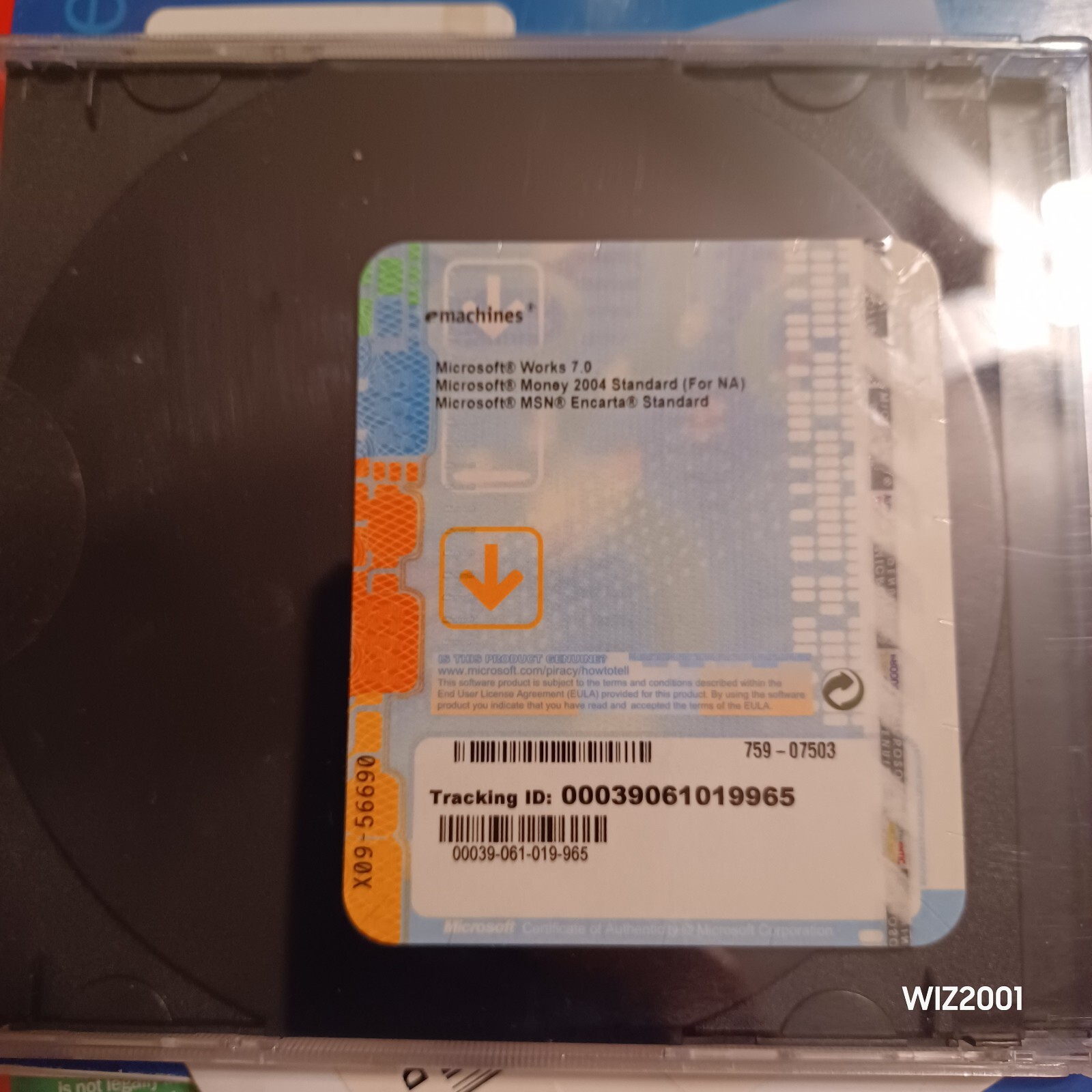 New Sealed Emachine T2896 Microsoft Works 7.0 & Money 2004 & Windows  Encarta