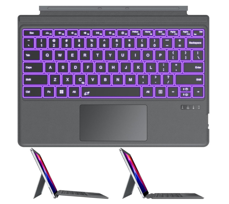 OMOTON Wireless Keyboard for Microsoft Surface Pro 7/7+/6/5/4/3 12.3" Bluetooth