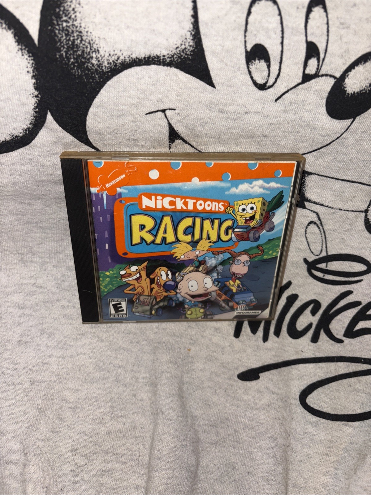 Vintage PC game Nickelodeon Nick Toons Racing PC CD ROM  Win 95/98/ME/XP 2001 