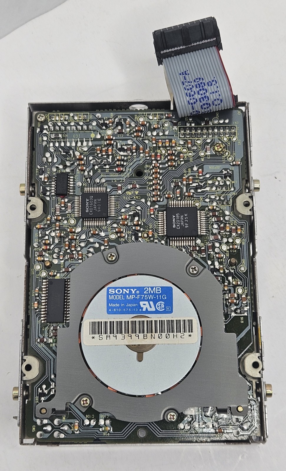 Vintage Macintosh 3.5" Sony internal disk drive 2MB MP-F75W-21G NOT TESTED 