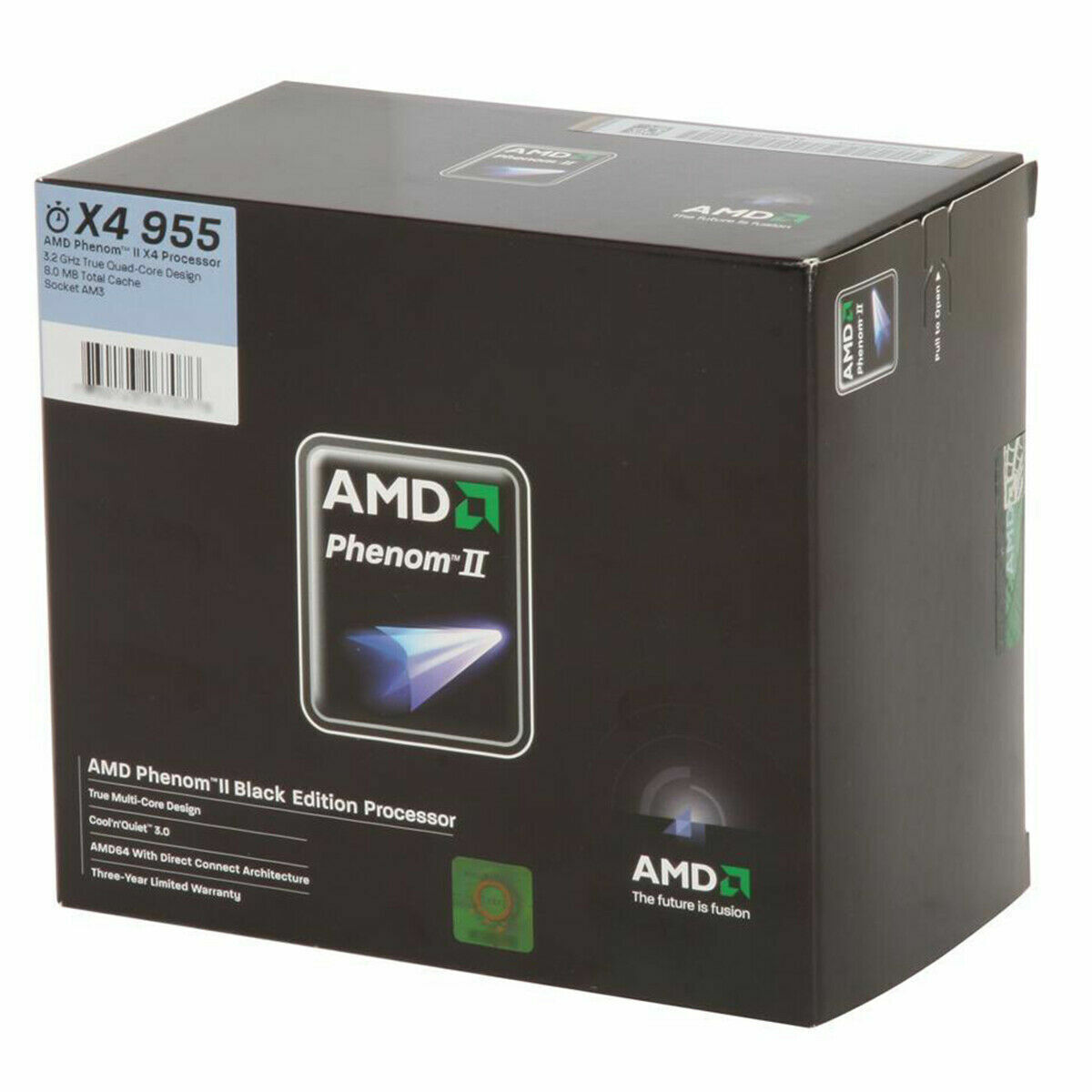 AMD Phenom II X4 955 Black Edition Quad-Core 3.2 GHz Socket AM3 125W Processor