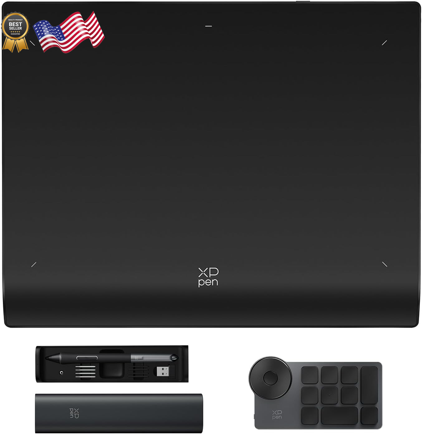 Xppen Wireless Drawing Tablet 16K Key Dial X3 Pro Stylus Mini Key Dial NEW