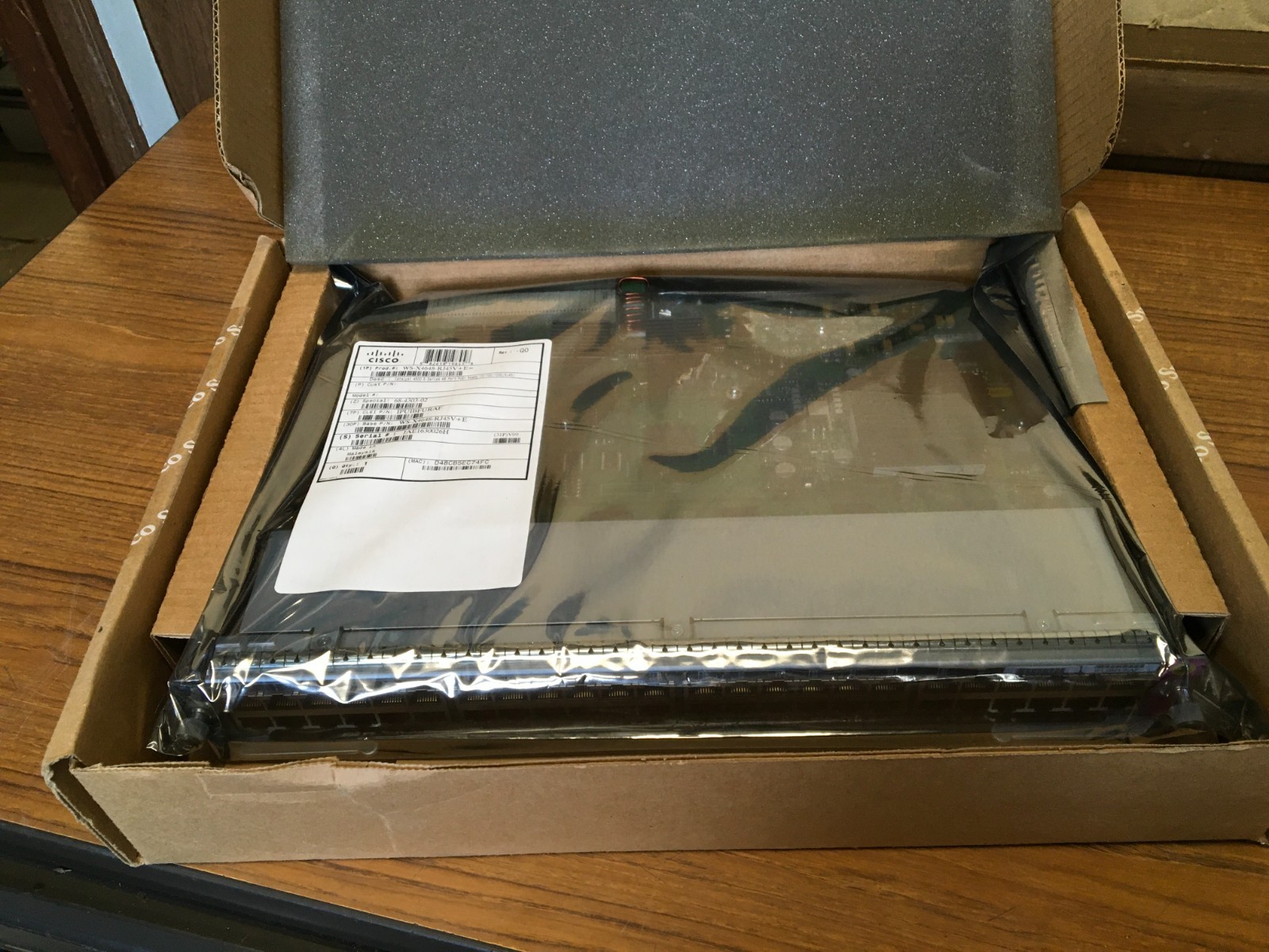New WS-X4648-RJ45V+E CISCO Catalyst 4500 48-Port Ethernet Module