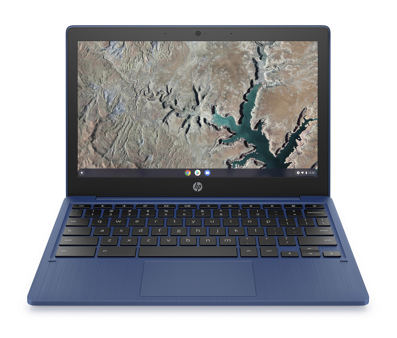 HP Chromebook 11a-na009nr 11.6" MediaTek MT8183 4GB SSD 64GB eMMC Blue - Grade C