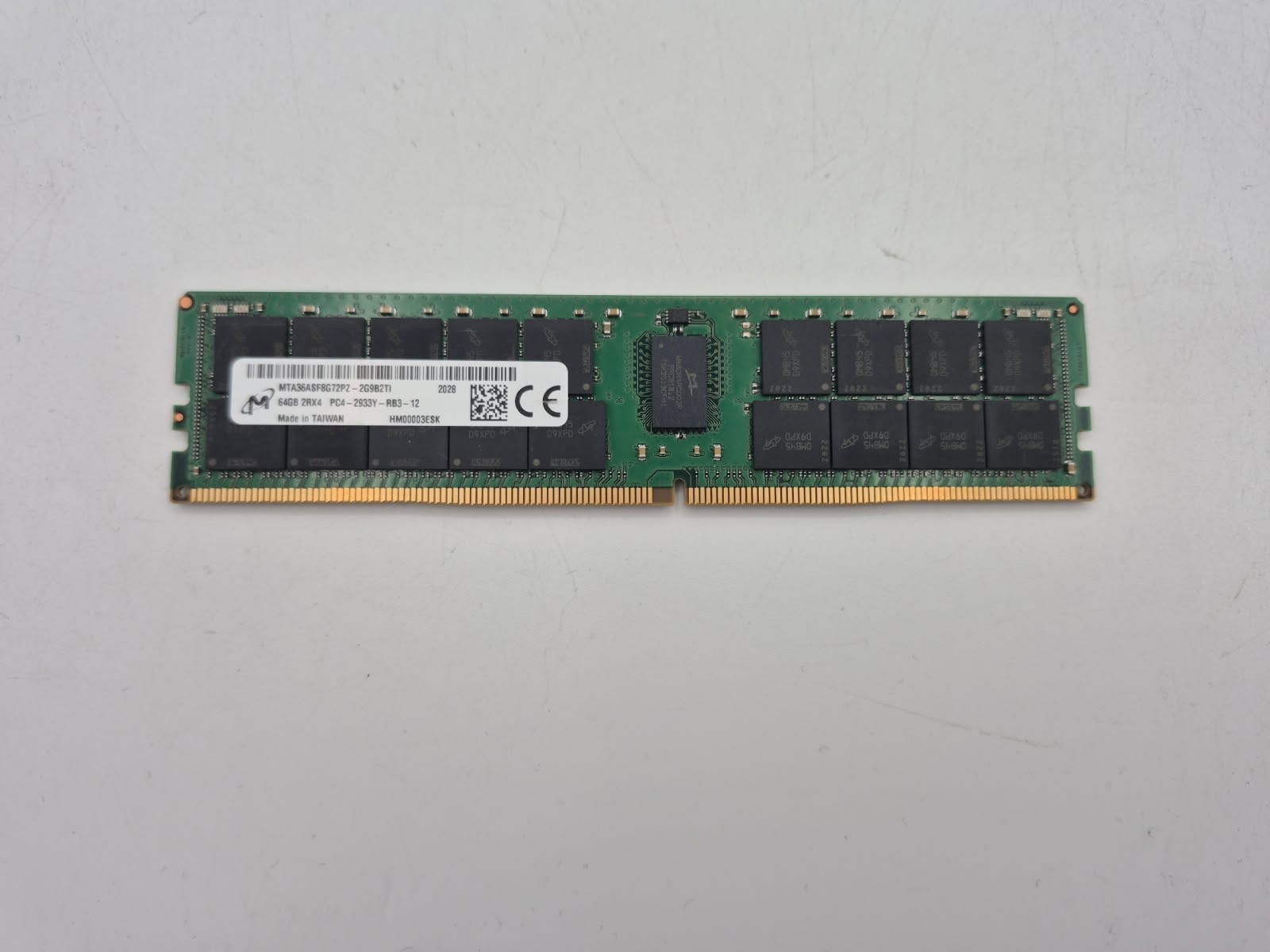 Micron 64GB PC4 DDR4-2933MHz ECC 2Rx4 SERVER Memory RAM MTA36ASF8G72PZ-2G9B2TI