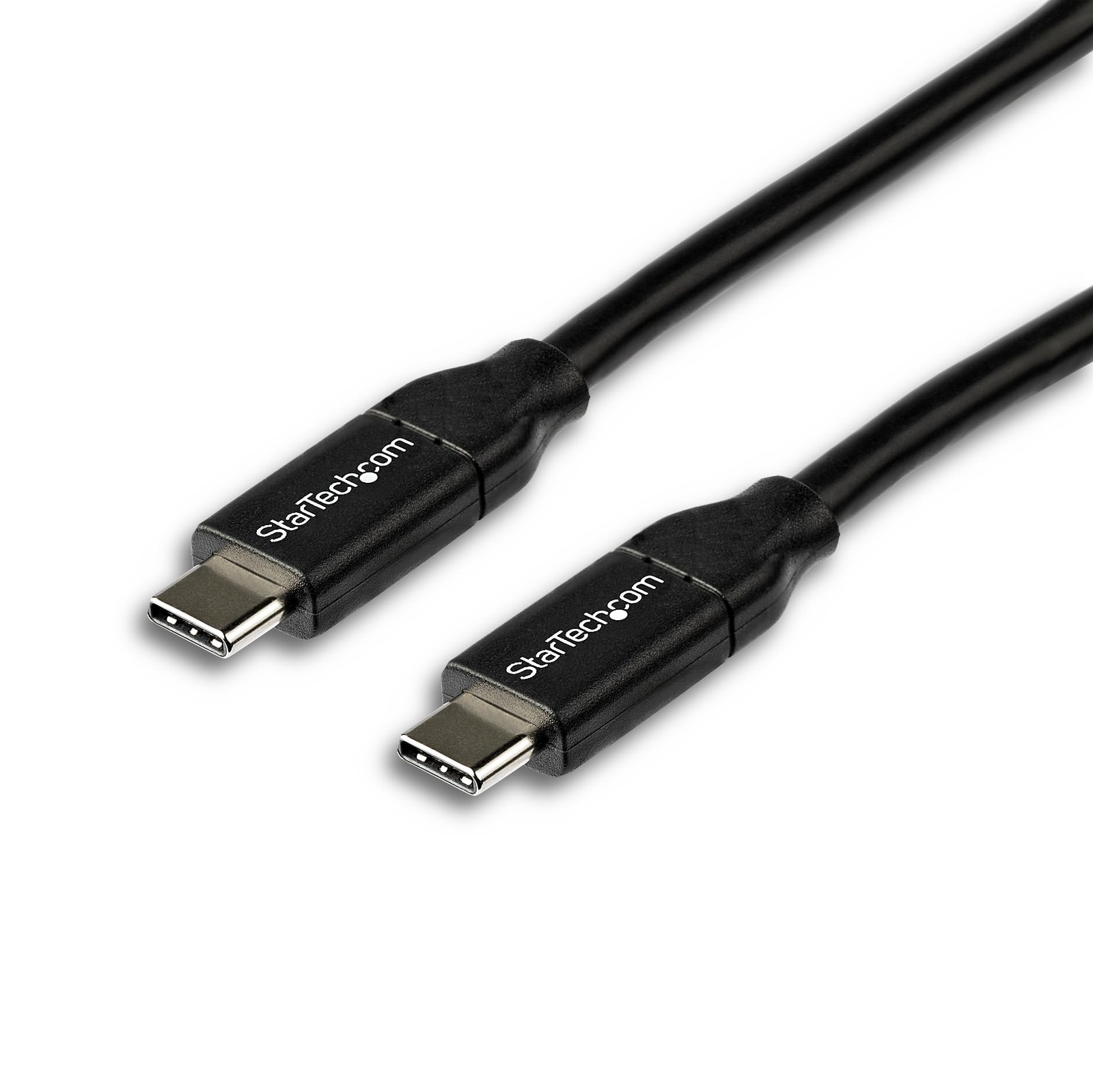 StarTech 6.6ft (2m) USB-C Fast Charging Cable, Charge/Sync, 6 ft / 2m, Black