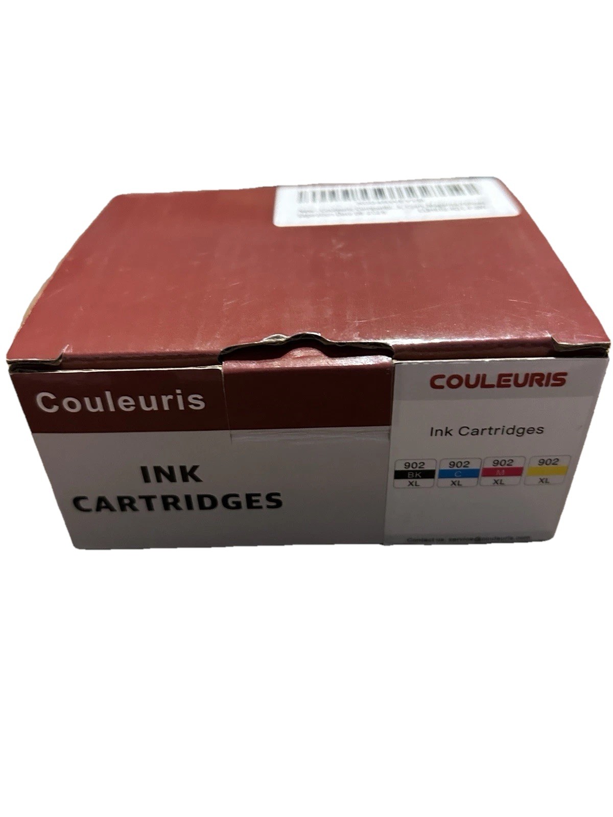 Couleuris 902 XL Ink Cartridges. 2 Box Set. Expires 08/2028.