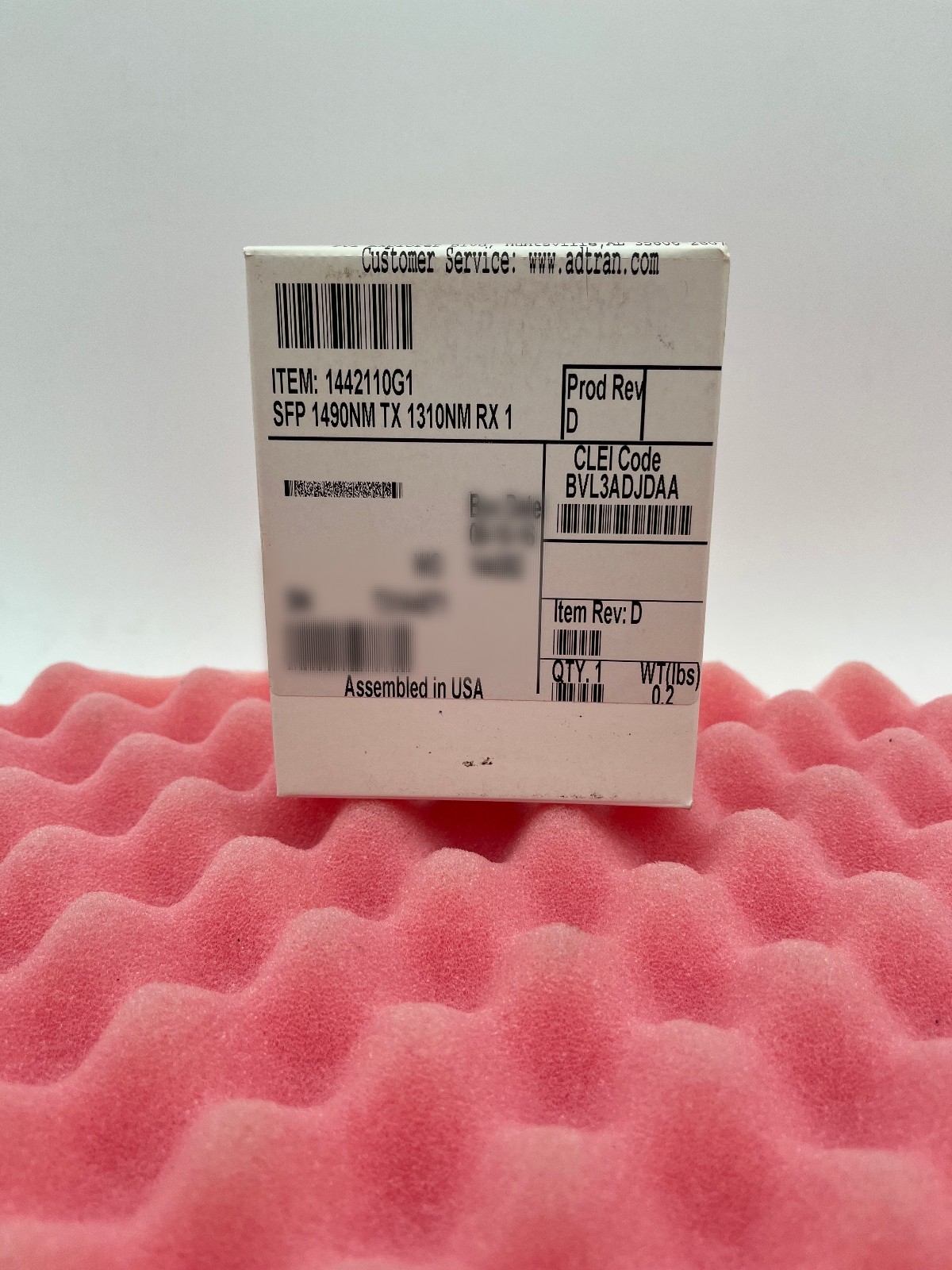 ADTRAN 1442110G1 SFP 1490NM TX 1310NM RX 10KM (* We  buy ADTRAN *)