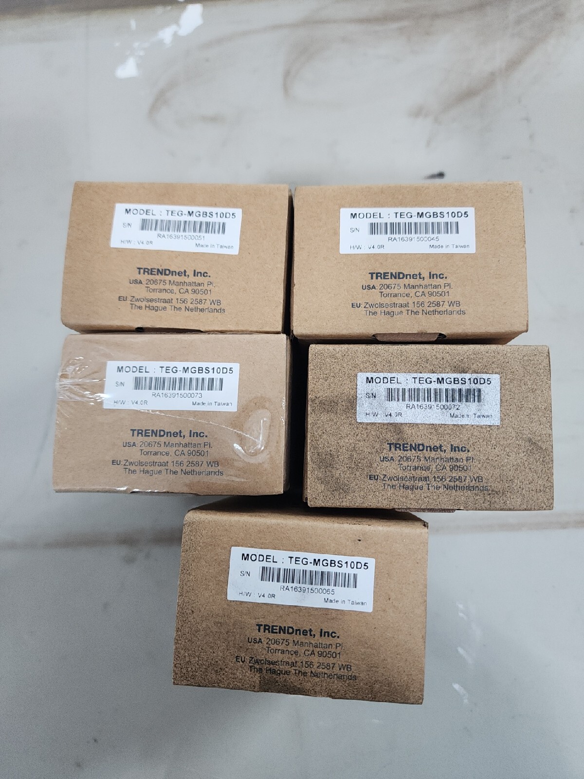 TRENDnet TEG-MGBS10D5 Compatible 1000BASE-BX BiDi SFP 1550/1310nm-RX 10km - 4839