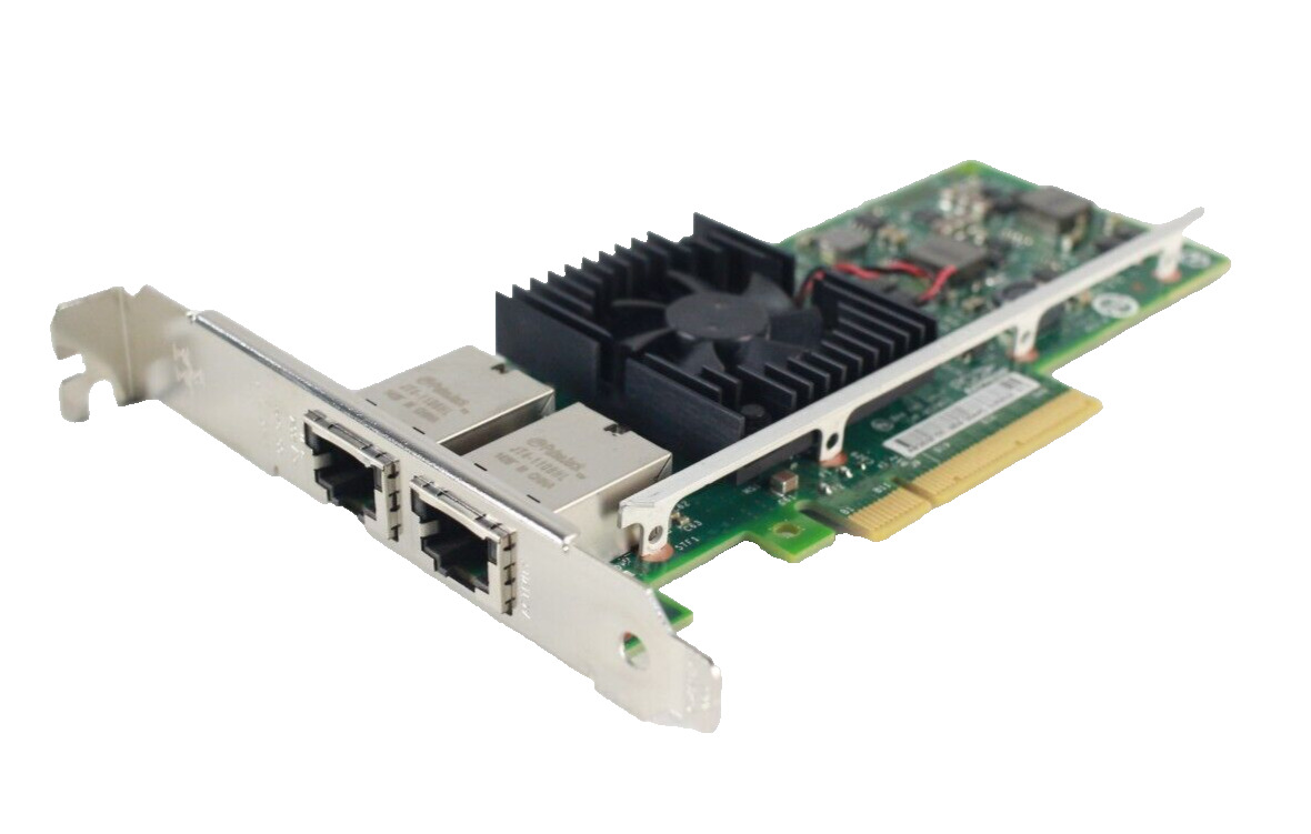 Dell Intel X540-T2 Dual Port 10G RJ-45 PCIe Network Adapter Card 0K7H46 (GP)