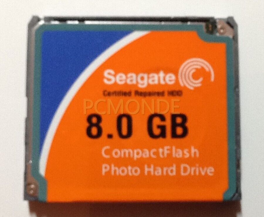 Seagate 8 GB ST1.2 Series 3600RPM CompactFlash Type II MicroDrive (ST68022CF)