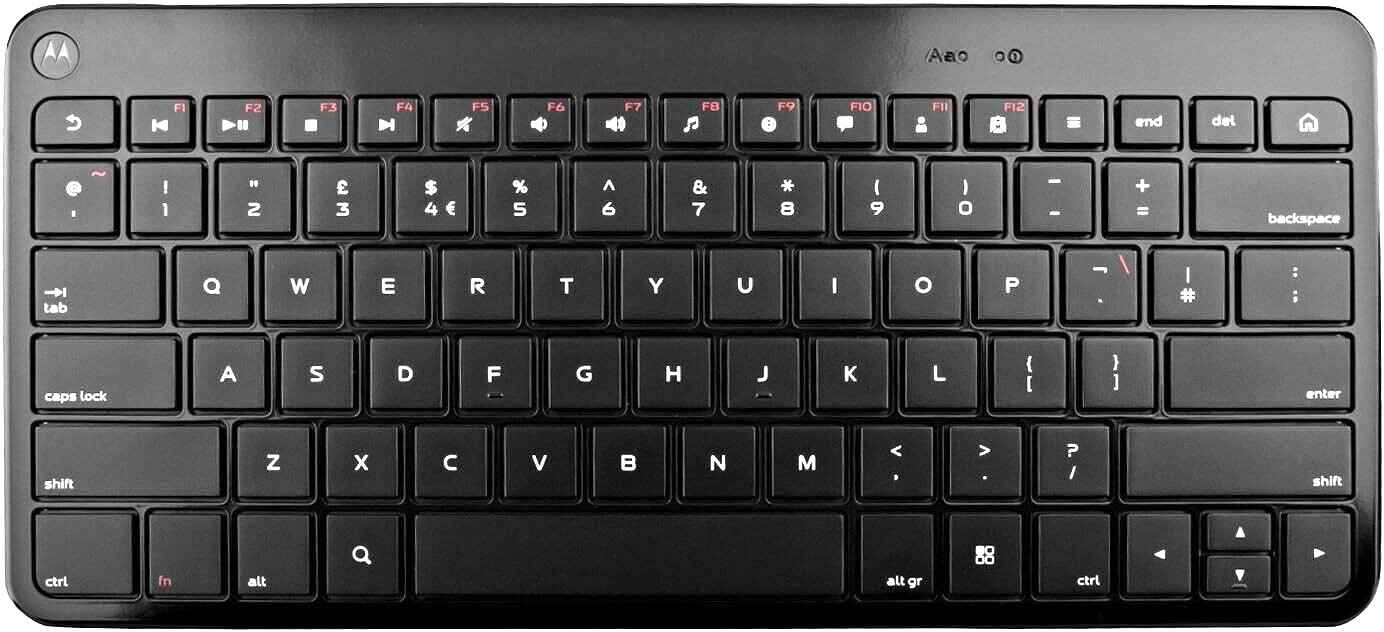 Authentic Motorola XOOM Bluetooth Wireless Keyboard - QWERTY - English Keyboard