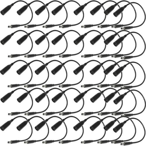 40PCS DC Power Charger 7.4mm to 4.5mm AC Adapter Charging Converter Cable for HP