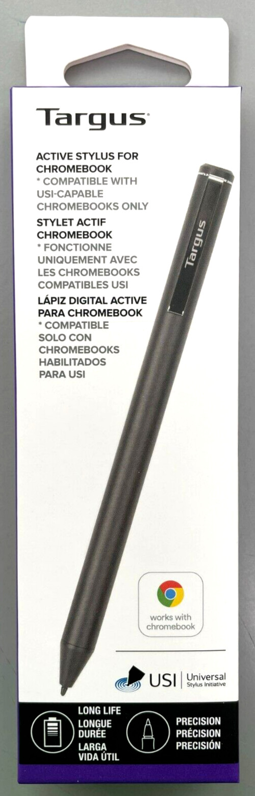 Targus - AMM173GL - Active Stylus for Chromebook - Black with or without box