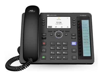 AudioCodes C436HD VoIP phone RTP, SRTP, RTCP, SIP RTP TEAMS-C436HD-DBW