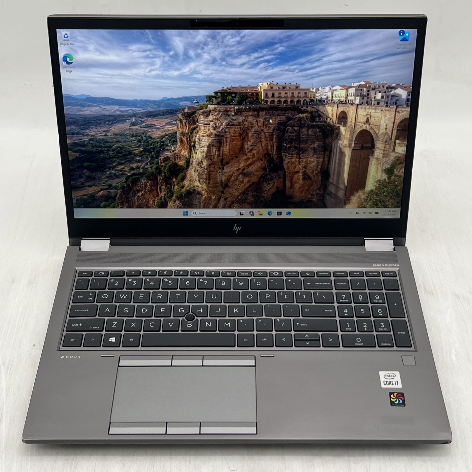 HP ZBook Fury 15 G7 Mobile Workstation 15.5" i7 10750H 2.6GHz 8GB RAM 512GB NVMe