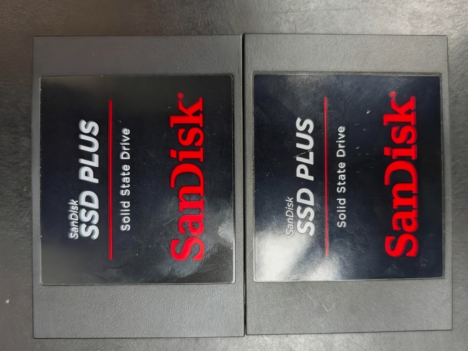2 x SanDisk Plus SDSSDA 2.5" 240GB Solid State Drive