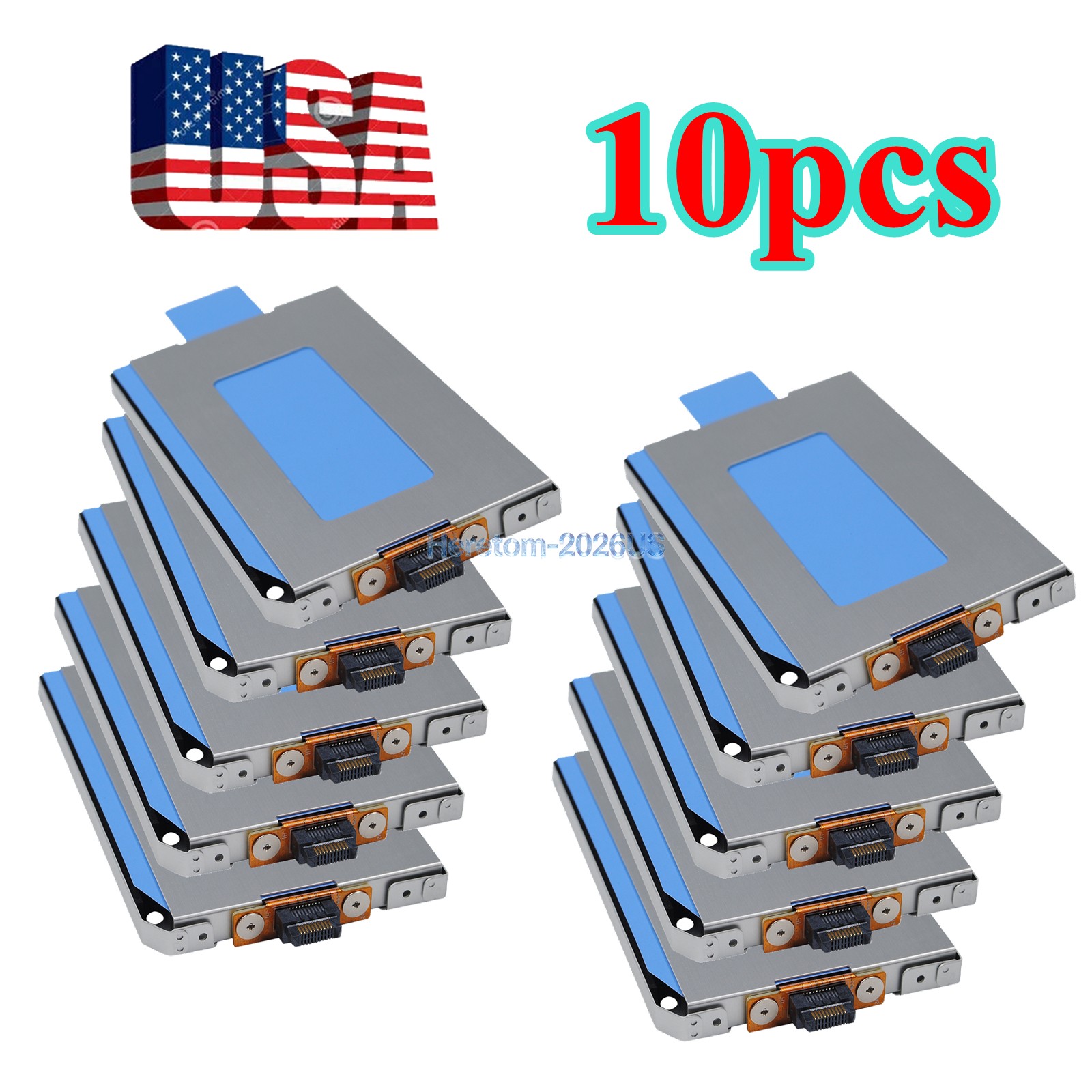 PREMIUM HARD DISK CADDY TRAY V2M50 FIT DELL LATITUDE 5404 5414 RUGGED LOT OF 10