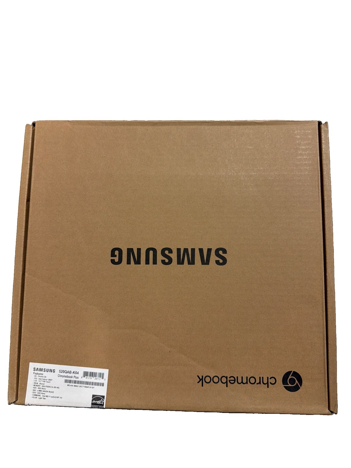 Samsung Chromebook Plus V2 12.2 inch (64GB, Intel Celeron, 1.50GHz, 4GB) BNIB