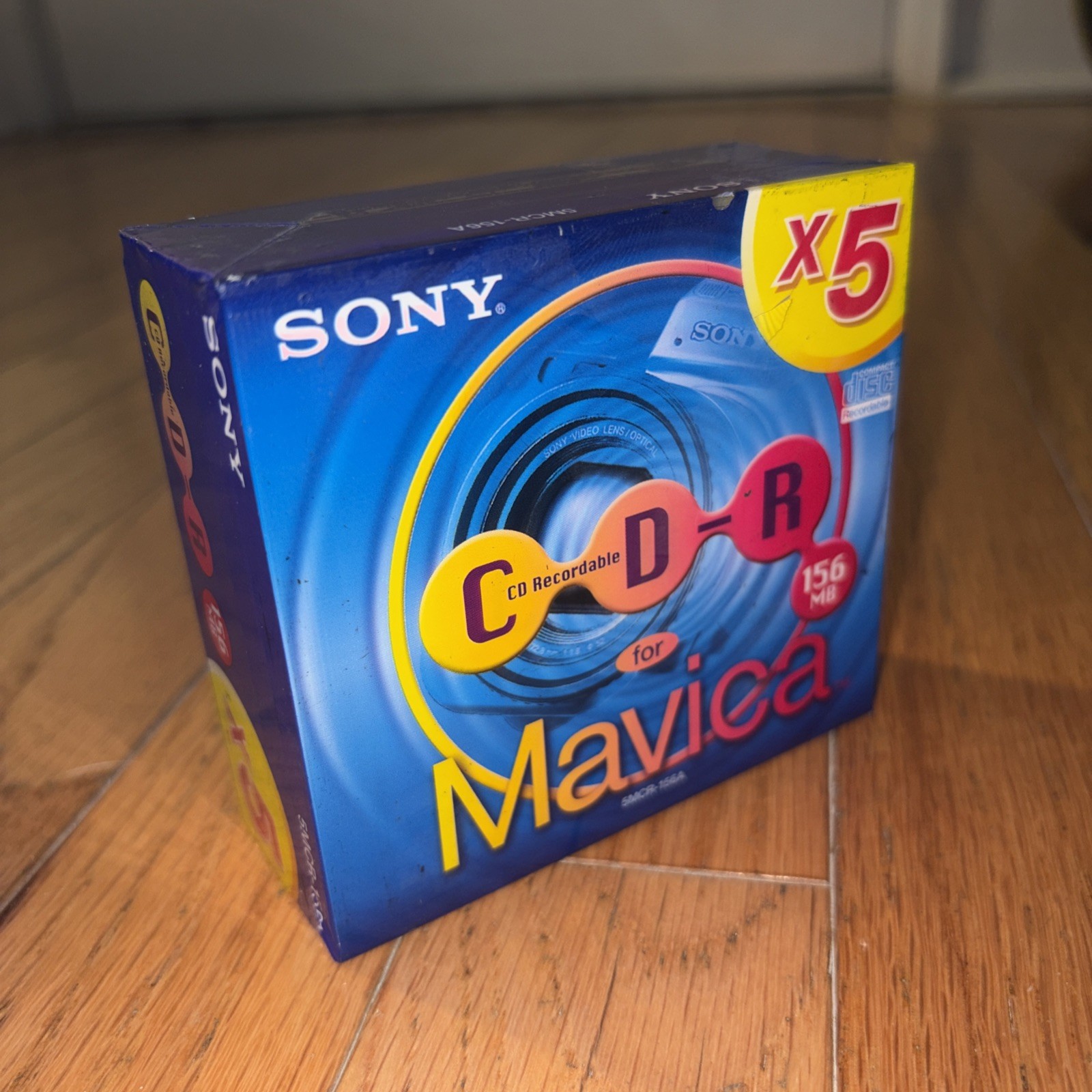 New Sealed Sony Mavica 156MB 5-Pack CDR Disks OEM 5MCR-156A Recordable Media