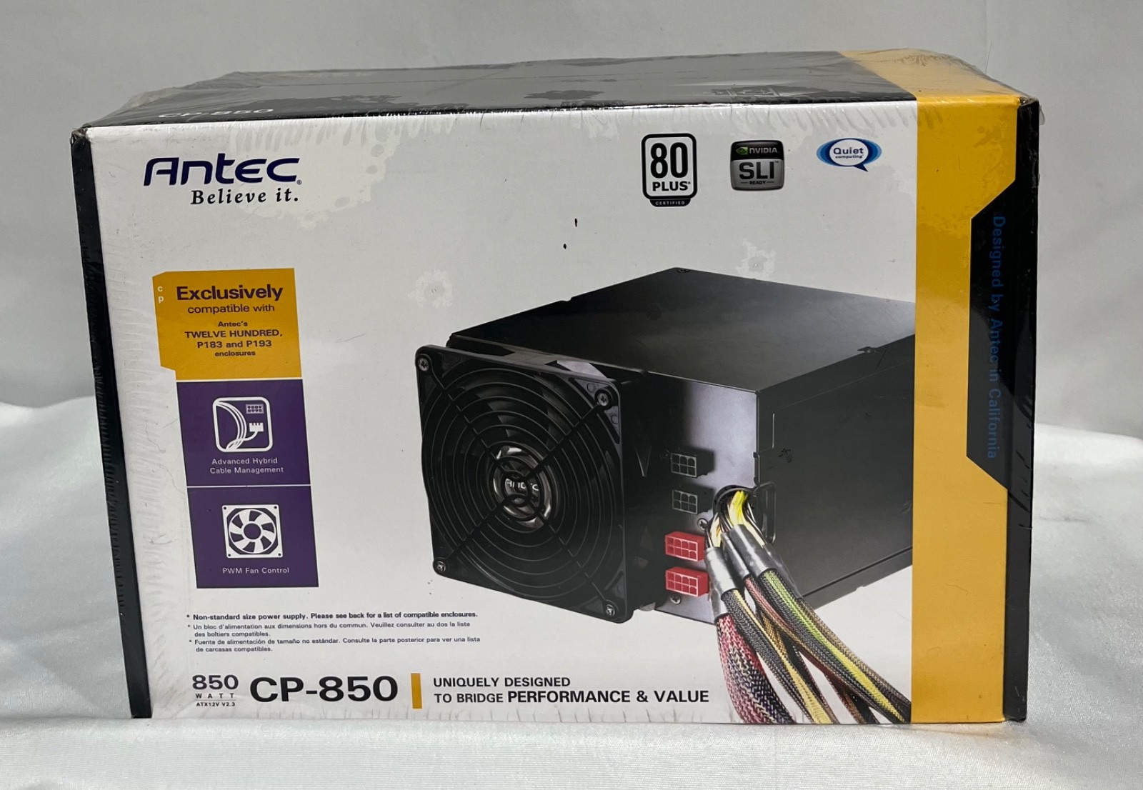 Antec CP-850 850W Power Supply (SEALED BOX)