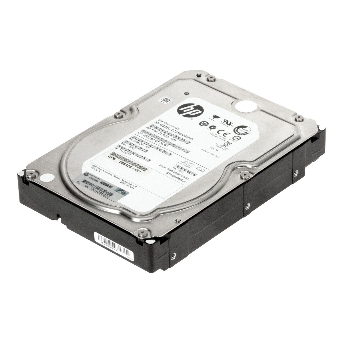 HARD DRIVE HP 719770-003 ST3000NM0023 3TB 7.2K 128MB SAS-2 3.5'' 