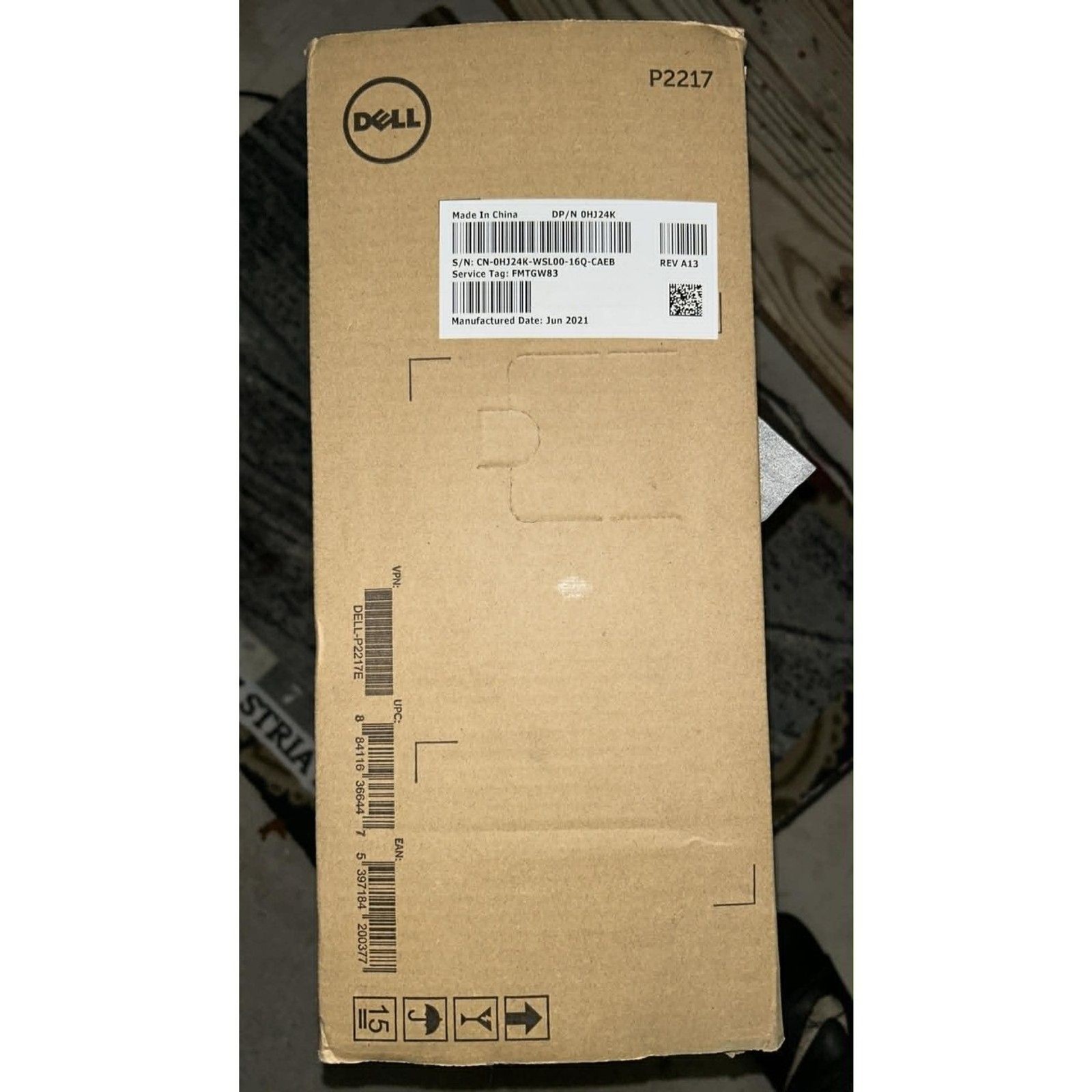 Dell Professional P2217H 21.5" LED-Lit Monitor new